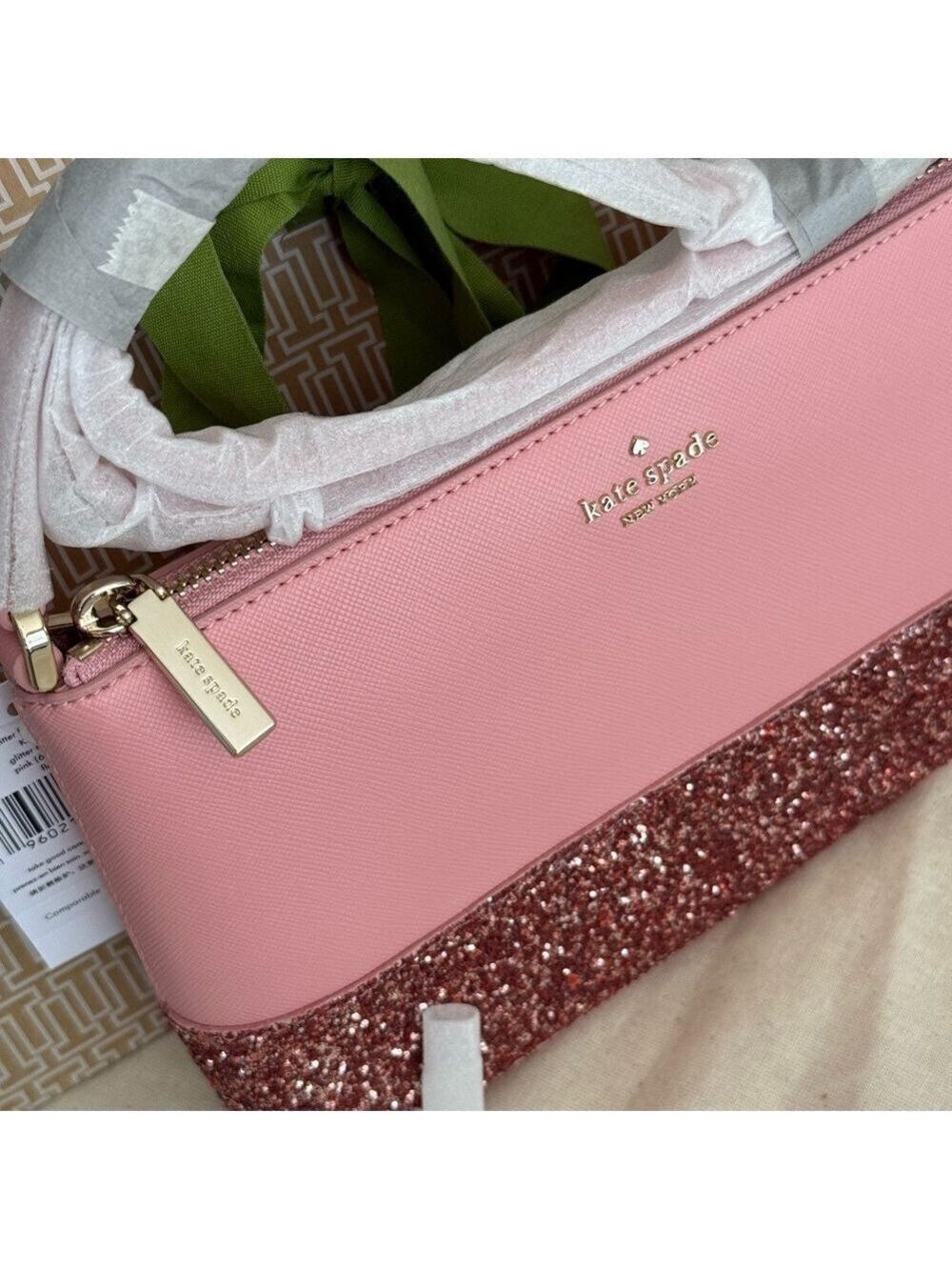 Kate Spade Pink Glitter Crossbody Bag - Picture 2 of 7